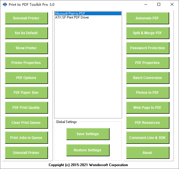 Toolkit Pro for Microsoft Print to PDF